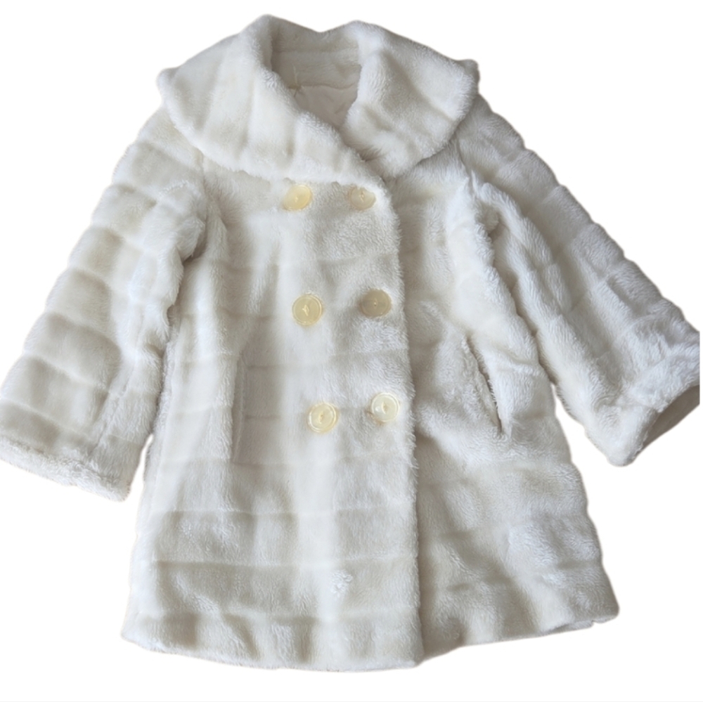Elegant Vintage Faux Fur Teddy Coat